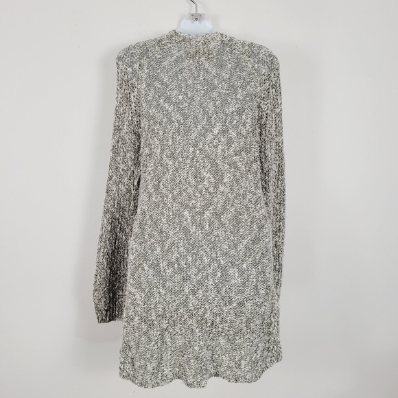 Anthropologie Angel of The North Chunky Knit Long Line  Button Up Cardigan - Picture 6 of 9